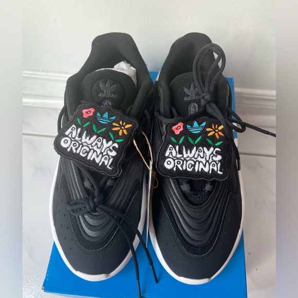 ADIDAS Women's Always Original Ozelia Black Sneakers-Size 7.5-BNIB - Picture 10 of 16